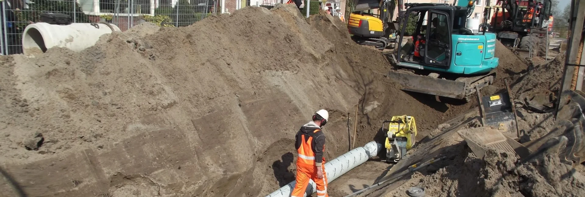 Projecten banner van zeijl drainage
